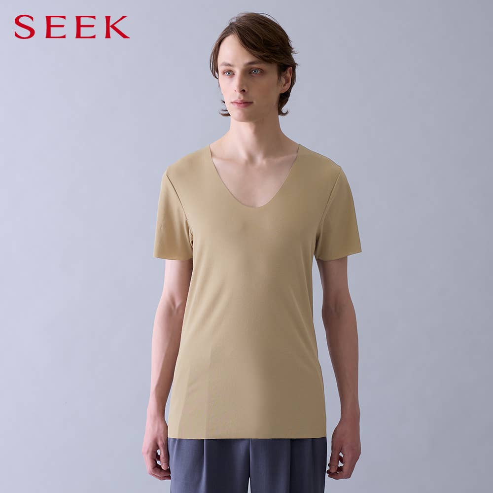 【幹爽感覺】 U領T恤 (U領)